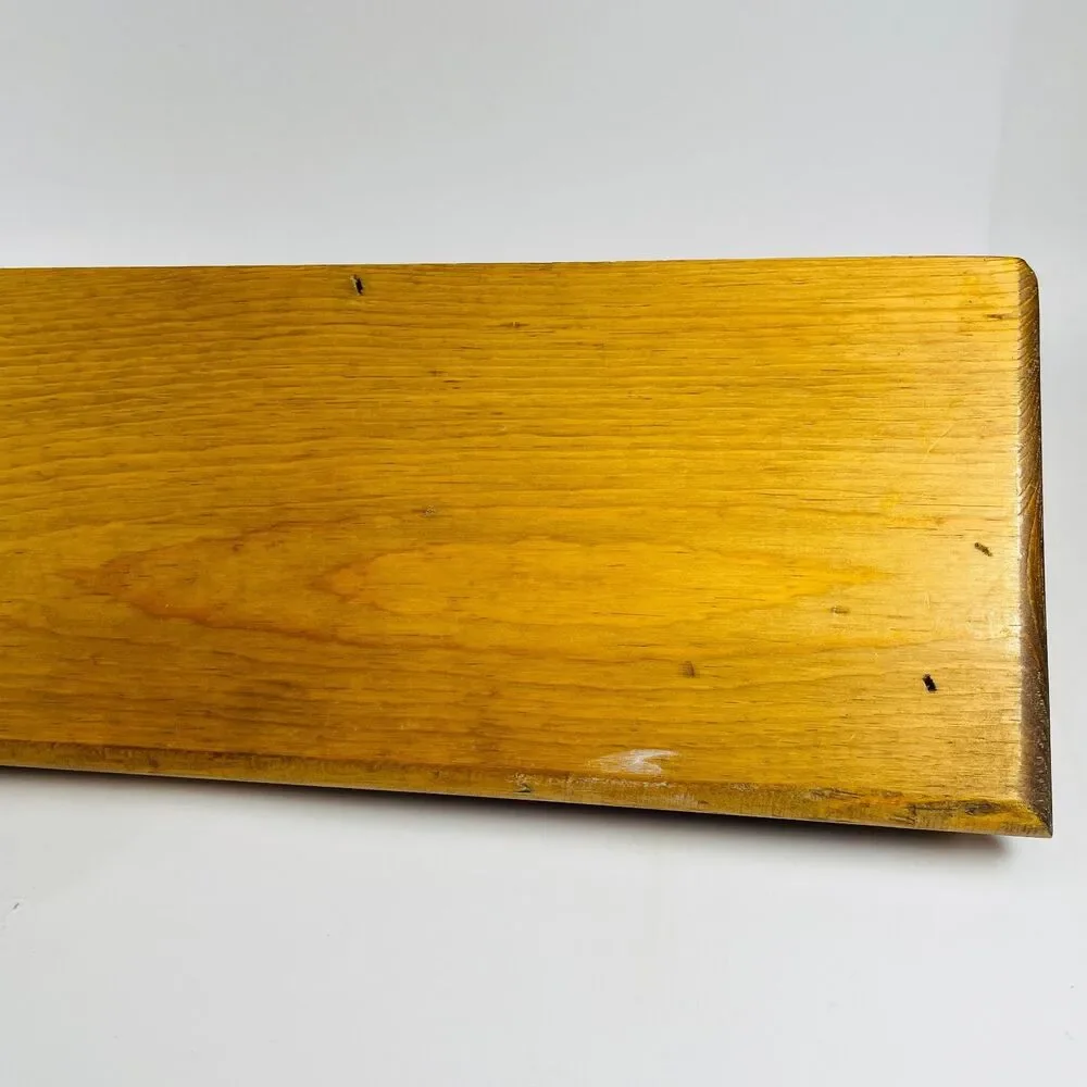 Vtg Wood Wall Shelf Coyote Cutout Country Farmhouse Cottagecore Southwest 18x5